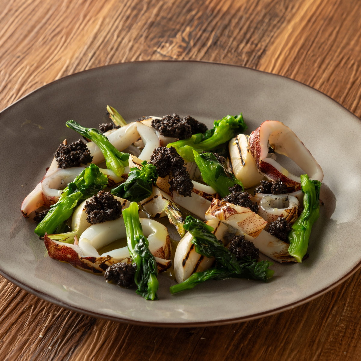 Grilled Squid and Turnip (Served chilled)