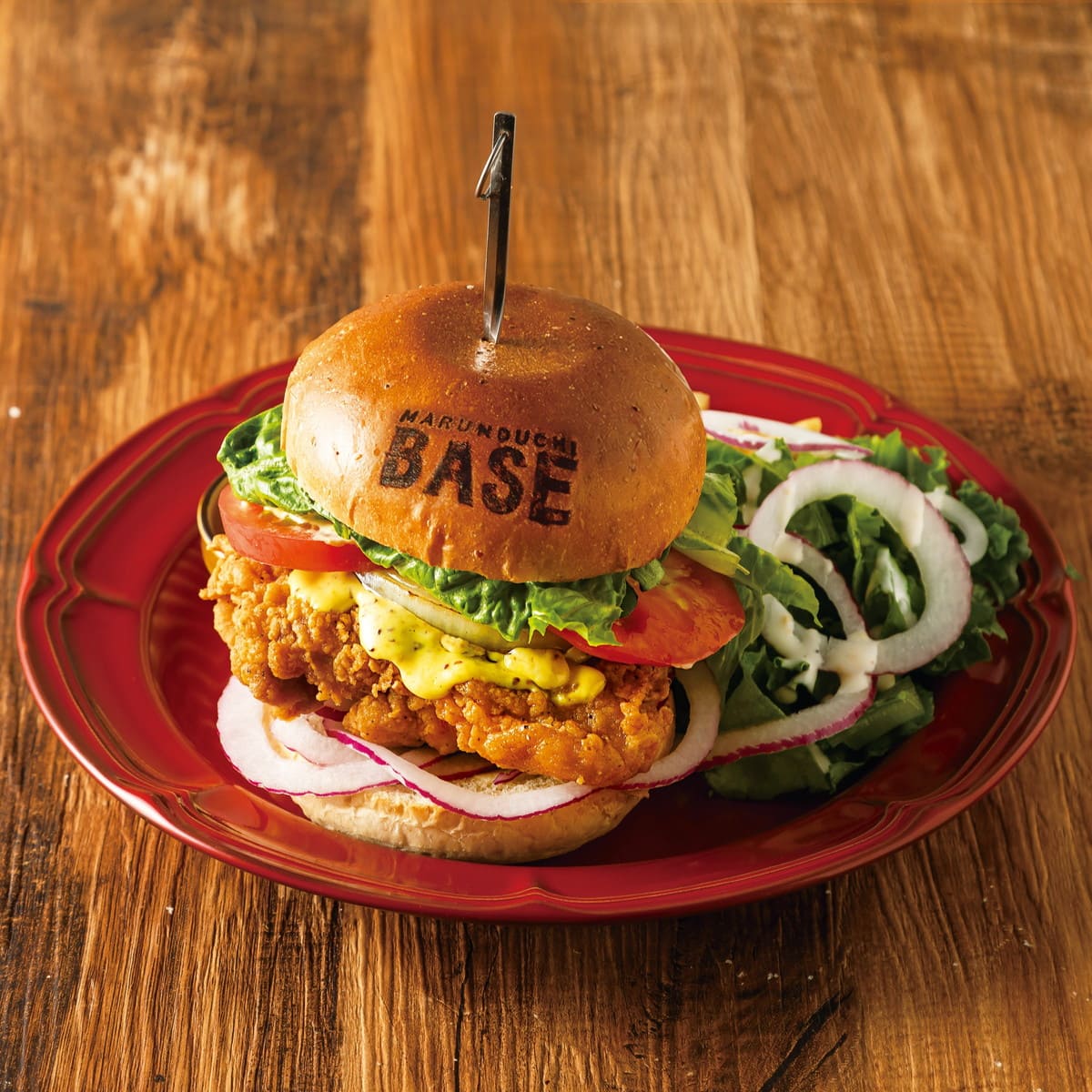 Fried Chicken Burger
